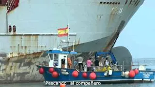 Reflotación del Carguero Celia 2/2- Maniobras finales.avi