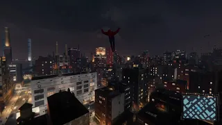 Spider-man Ps4-free roam game play (Tony stark suit)