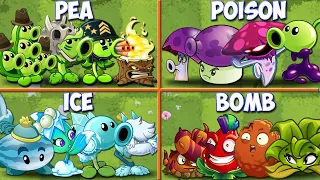 Random 12 Team Plants Battlez - Which Team Plant Will Win? - PvZ 2