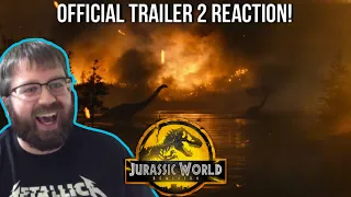 Jurassic World Dominion Official Trailer 2 REACTION!!! (LETS GO!)