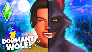 i made my DORMANT WOLF swim in the lake... (The Sims 4 Werewolves! 🐺Ep 14)