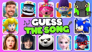 GUESS WHO'S SINGING 🎵🎤🔥 Lay Lay, King Ferran, Kinigra Deon, Salish Matter, Peach, Trolls 3, MrBeast