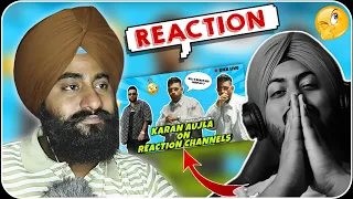 Reaction My Talk about Karan Aujla on Reaction Channels in Kick Live