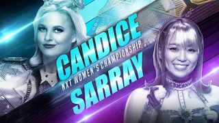 WWE 2K22 Universe Mode | Candice LeRae vs Sarray