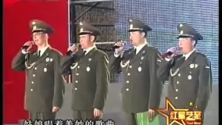 Katyusha in chinese and russian army choir