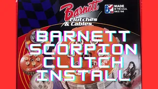 Barnett Scorpion Clutch unboxing and install on Harley Davidson