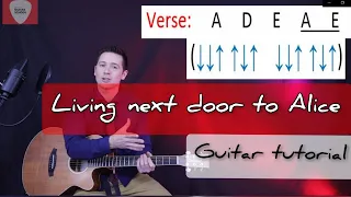 How to play Living Next Door To Alice on Guitar