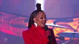 Mickey Guyton Sings "O Holy Night" Christmas Song 2021 Live Concert Performance HD 1080p