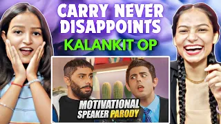 MOTIVATIONAL SPEAKER PARODY | CARRYMINATI | Reactions Hut |