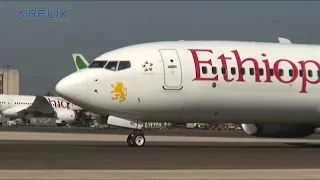 Ethiopian Airlines ADD-LLW | B737-800 with EXCLUSIVE cockpit view and operation! 🛫