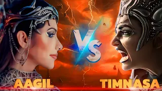 AAGIL  V/S  TIMNASA 😲 | WHO WILL WIN ? | Telly Reviewz