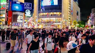 TOKYO SHIBUYA CROSSING AT NIGHT - 90 SECONDS