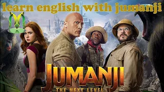 Learn English with the famous movie "Jumanji, the next level"