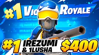 КАК МЫ ЗАНЯЛИ ПЕРВОЕ МЕСТО В ЗЕРОБИЛДЕ И ЗАБРАЛИ ВСЕ ПРИЗОВЫЕ! // IREZUMI FORTNITE ZEROBUILD