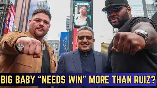 BIG Baby "MUST WIN"! SUED For $5,000,000 By PROMOTER! Andy Ruiz SHOULD Win?