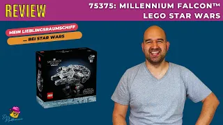 Display-Modell ganz ohne Sticker: Millennium Falcon von Lego Star Wars im Review // Set 75375