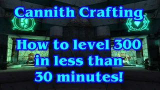 Cannith Crafting: How to level 300 in less than 30 minutes!