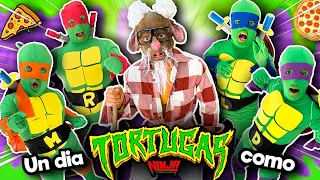 Un dia como LAS TORTUGAS NINJA !! / Memo Aponte