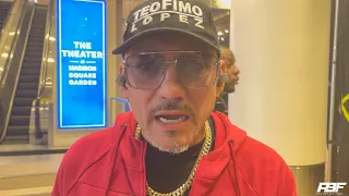 "JOSH TAYLOR IS IN FOR A BEATING" - TEOFIMO LOPEZ SR DOESN'T HOLD BACK, SLAMS "GARBAGE" KAMBOSOS JR