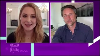 Virgin River Season 4 - Alexandra Breckenridge and Martin Henderson Interview on "The Talk" (Part 2)