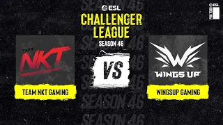 Team NKT vs WingsUp Gaming - Map 1 [Mirage] - ESL Challenger League Season 46 AP