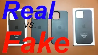 REAL vs FAKE MagSafe Silicone Case.. The best fake yet?