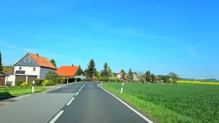 Beautiful Spring Vibes In Germany 🇩🇪 ( Hain ) Most Beautiful Village In Germany | 4K Driving