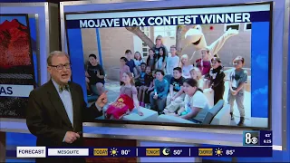 The winner of this year's Mojave Max Desert Tortoise Emergence Contest