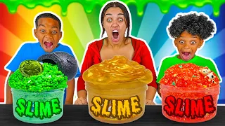 DIY GIANT FLUFFY SLIME | The Prince Family Clubhouse