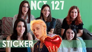 NCT 127 엔시티 127 'Sticker' MV | Spanish college students REACTION (ENG SUB)