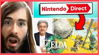 Moistcritikal reacts to The Legend of Zelda Tears of the Kingdom Nintendo Direct!