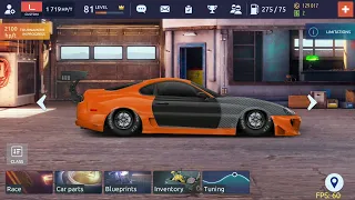 Drag Racing: Street This new car Toyota Supra A80!