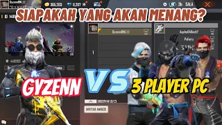 GYZENN VS 3 PLAYER PC DARI INDONESIA!! AUTO ADU MEKANIK FREESTYLE KANGGURU😱