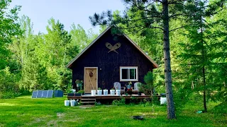 Running Water At Our Simple Off Grid Cabin In The Woods