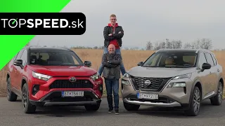 TEST NISSAN X-TRAIL vs TOYOTA RAV4 - tak podobní a tak iní