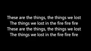 Thing We Lost In The Fire - Bastille lyrics