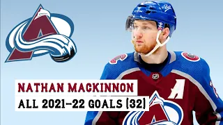 Nathan MacKinnon (#29) All 32 Goals of the 2021-22 NHL Season