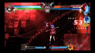 BlazBlue Cross Tag Battle [BETA]: Noel/Linne concept combo #2 (4 Super Bars)