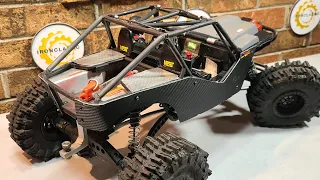 Axial Wraith - Carbon Fiber Fastback Mod - Rc Crawling