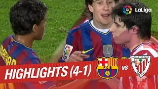 Highlights FC Barcelona vs Athletic Club (4-1) 2009/2010