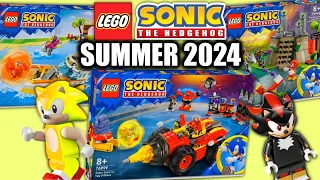 LEGO Sonic the Hedgehog Summer 2024 Sets REVEALED!