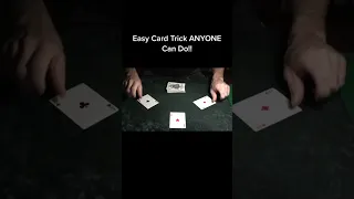 Card Magic: Easy Card Magic Trick Tutorial #shorts