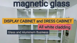 Dress and Display Cabinet | Glass and Aluminum Business | NormanMaybelle TV