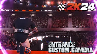 WWE2K24 CUSTOM CAMERA ENTRANCE