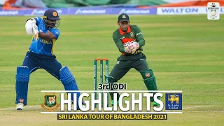 Bangladesh vs Sri Lanka Highlights || 3rd ODI || Sri Lanka tour of Bangladesh 2021