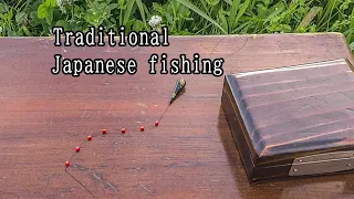 An angler's morning of traditional Japanese fishing 【TANAGO fishing】 Japanese fishing culture!