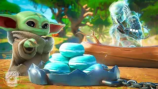 PREDATOR CAPTURES BABY YODA?! (A Fortnite Short Film)