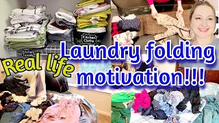 LAUNDRY FOLDING MOTIVATION!