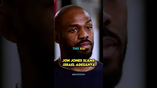 Jon Jones SLAMS Israel Adesanya #shorts #ufc #jonjones #israeladesanya