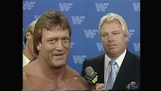 Paul Orndorff Bobby Heenan call Hulk Hogan dumb (really dumb) - Promo - 11/8/1986 - WWF